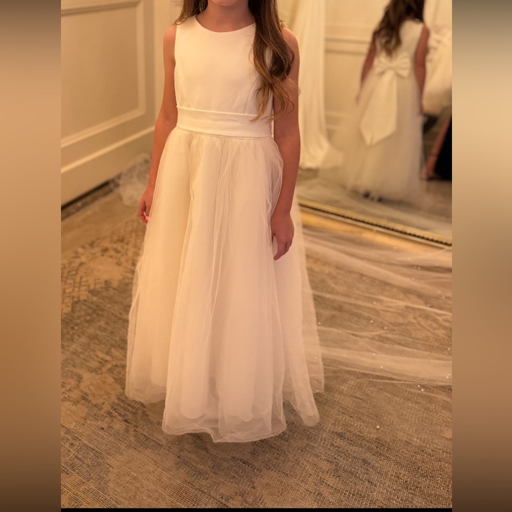 Ivory Flower girl dress